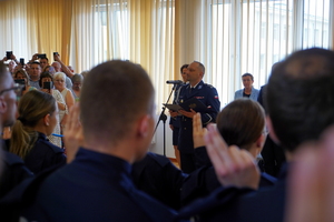 Ślubowanie nowych policjantów